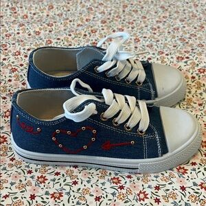 Sears Blue Denim Sneakers